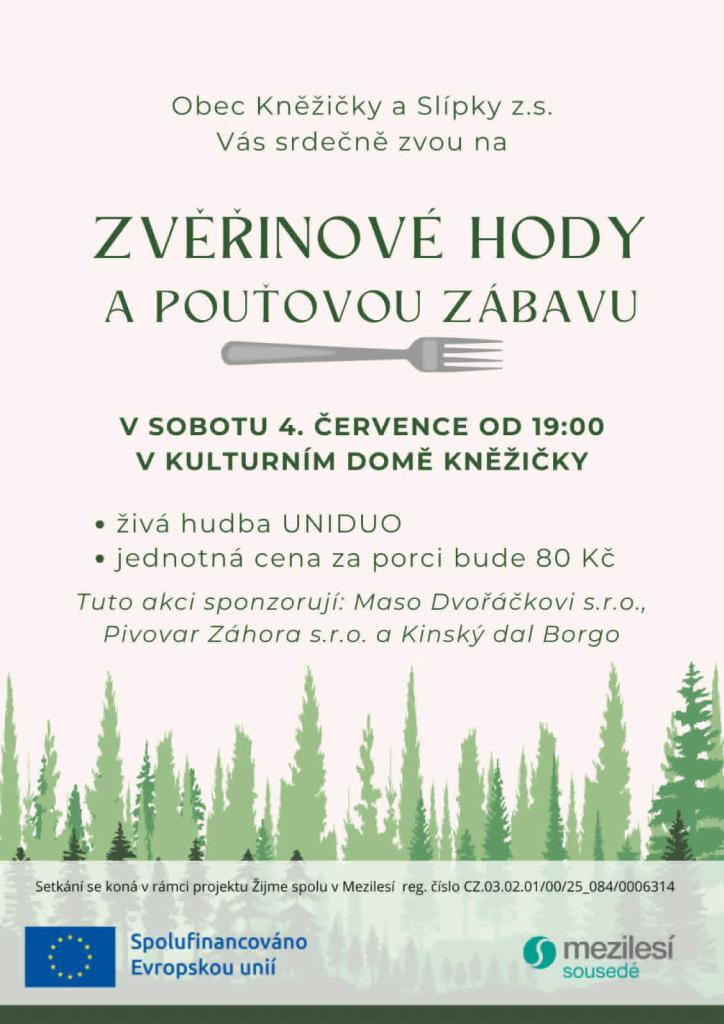 zverinove hody knezicky