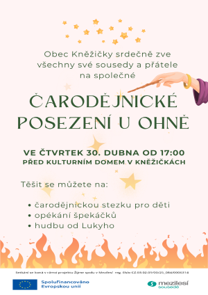 čarodějnické posezení u ohně